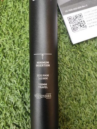 Tija RockShox Reverb AXS 30.9 100mm