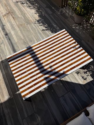 Tavolo da Salotto Zellige di Rue Vintage 74