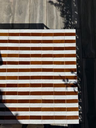 Tavolo da Salotto Zellige di Rue Vintage 74