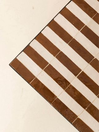 Tavolo da Salotto Zellige di Rue Vintage 74