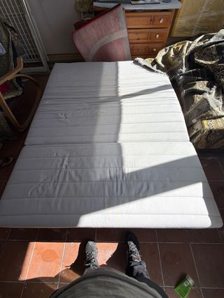 Sofá cama tela estampado