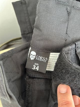 Uniforme Táctico Airsoft Negro