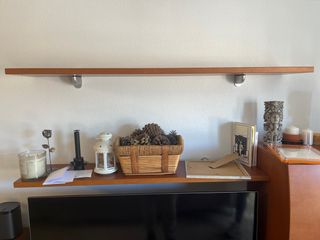 Estantería de comedor madera y metal