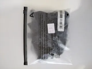 Body spalline sottili con fiocchi neri