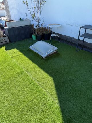 Césped artificial para terraza