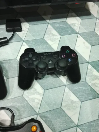 Mando PS2 Sony Negro