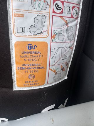 2 Silla coche niño  Jane Penguin Isofix