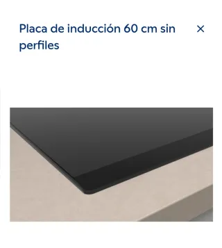 Placa de inducción Balay 60 cm