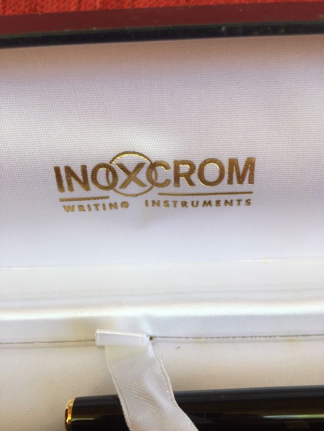 Conjunto Inoxcrom Bolígrafo y Pluma