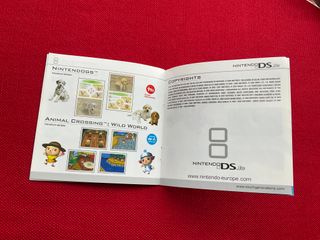 Folleto Nintendo DS Lite P-USG-EUR-4