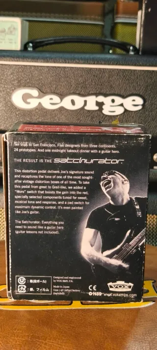 Pedal Vox Satchurator Joe Satriani