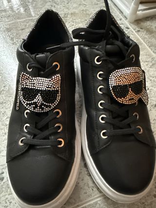 Zapatillas Karl Lagerfeld Negras con Plataforma
