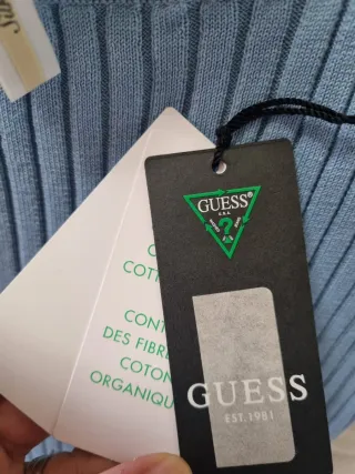 Guess Abito Azzurro Taglia 46 Italiana