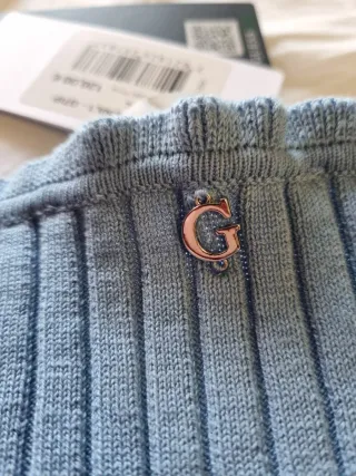 Guess Abito Azzurro Taglia 46 Italiana