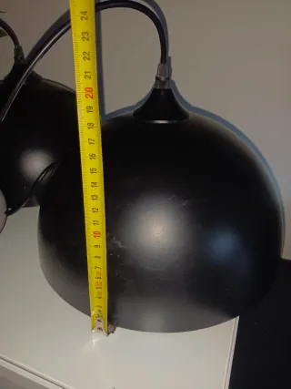 Dos Lámparas de techo industriales