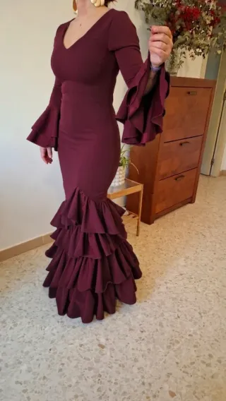 Traje de Flamenca con volantes