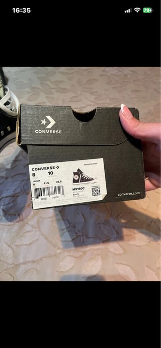 Stivali Converse All Star Neri