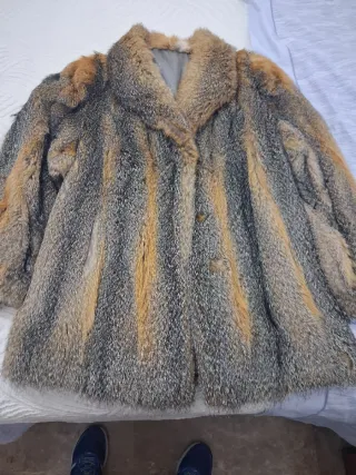 Abrigo de piel