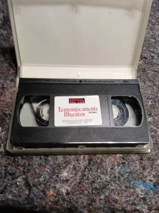 Lote 5 Películas VHS Terror (Español)