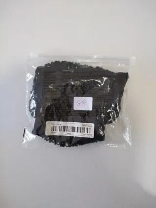 Body canotta rete nera taglia unica