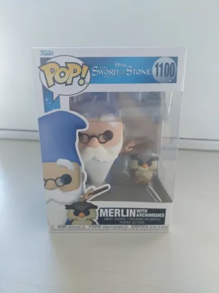 Funko Pop Merlin con Archimedes 1100