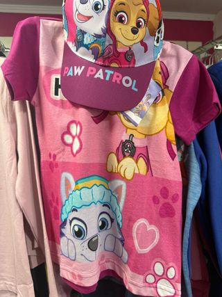 Paw Patrol T-shirt, Shorts & Hat Set - 5 Years
