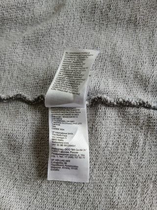 the north face cardigan woman size L grey