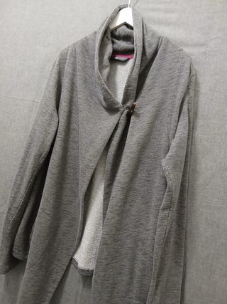 the north face cardigan woman size L grey