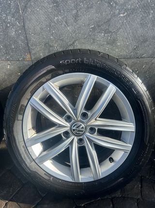 Llantas 16 VW Golf 7.5 Originales + Neumáticos