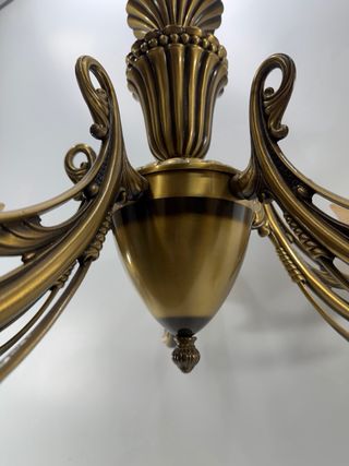 Lámpara de techo antigua