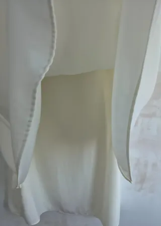 Blusa capa beige Massimo Dutti