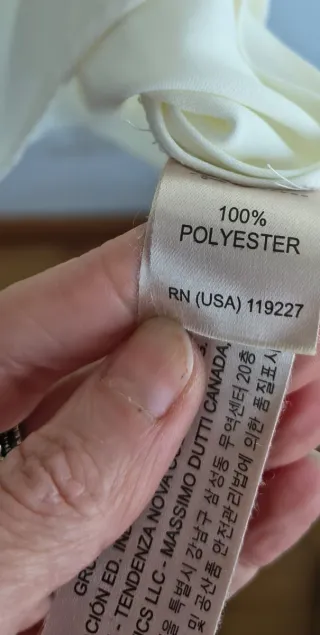 Blusa capa beige Massimo Dutti