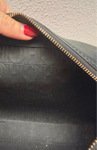 Bolso Carolina Herrera Negro Logo CH