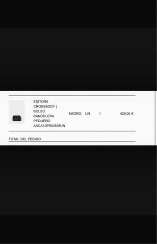 Bolso Carolina Herrera Negro Logo CH