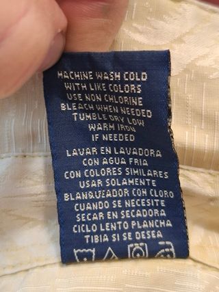 Camicia corta con elastico beige fantasia