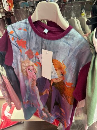 T-shirt e pantaloncini Frozen