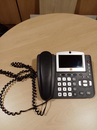 Teléfono fijo de oficina