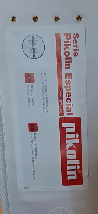 Colchón Pikolin sin usar muelles normablock