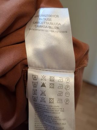 Blusa Fiorella Rubino taglia unica