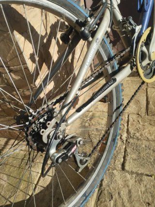 Bicicleta MTB Doble Suspensión Azul