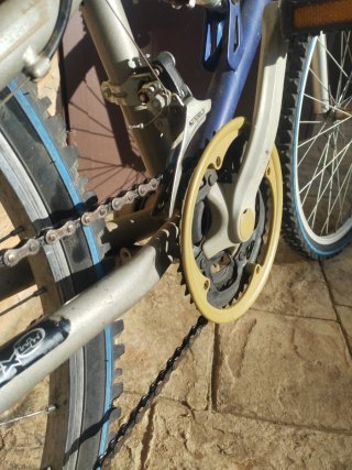Bicicleta MTB Doble Suspensión Azul