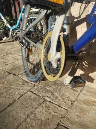 Bicicleta MTB Doble Suspensión Azul