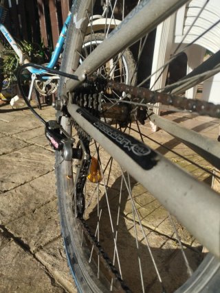 Bicicleta MTB Doble Suspensión Azul