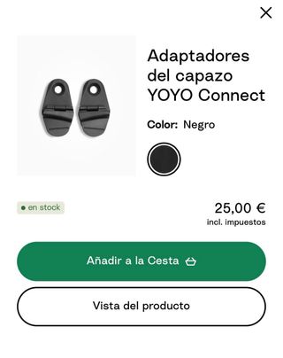 Capazo Babyzen YOYO recién nacido - Verde Oliva