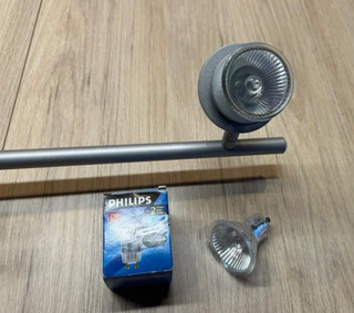 Lampada da Soffitto 4 Faretti Orientabili alogena