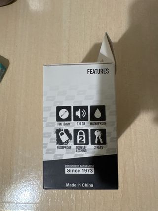 SHAD SC62A Alarma Disco Moto