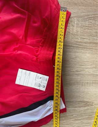 Pantaloneta Vintage Mercury Roja y Blanca