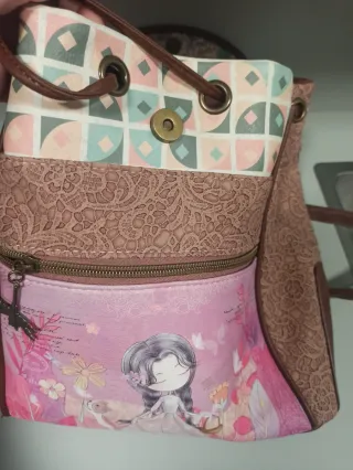 Mochila Sweet Candy bordada