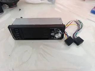 Autorradio Coche Negro/Plata