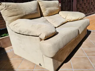 Conjunto sofá 2+3 plazas beige
